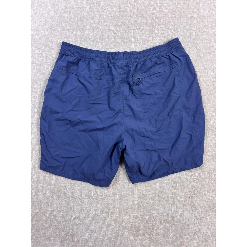 The North Face Mens Class V Belted Shorts Blue XL Nylon Hiking Water Swim